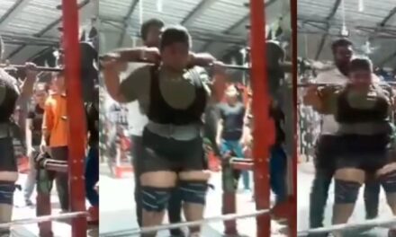 Una promesa del levantamiento de pesas murió luego de que se le cayera una barra de 270 kg en el cuello