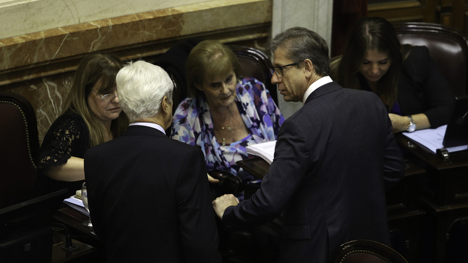 Con la complicidad de la UCR, el Gobierno bloqueó la creación de la comisión investigadora del criptogate | Por un voto, el Senado rechazó la iniciativa por la megaestafa del Presidente