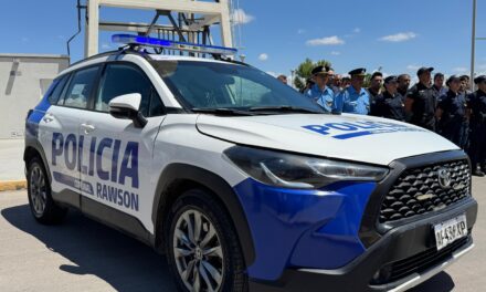 Rawson: Entrega de Patrulleros de Última Generación