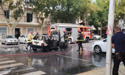 URGENTE: INCENDIO EN PLENO CENTRO