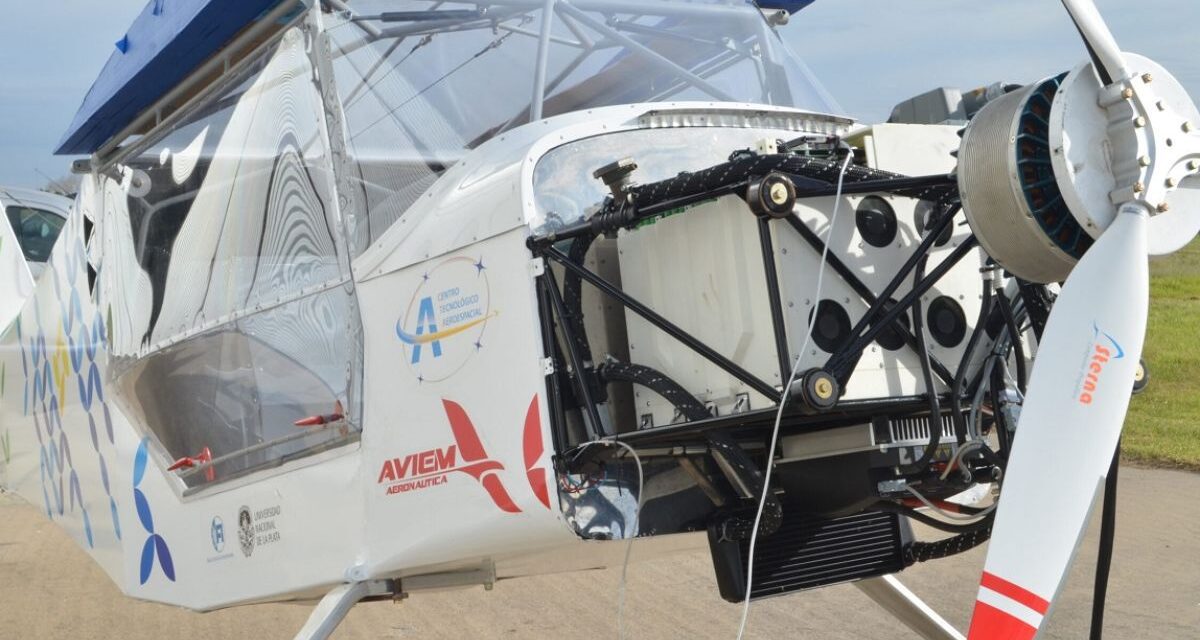 AVIEM 100 Epower: el primer avión eléctrico argentino