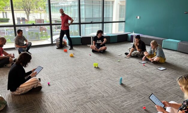De la robótica al team building