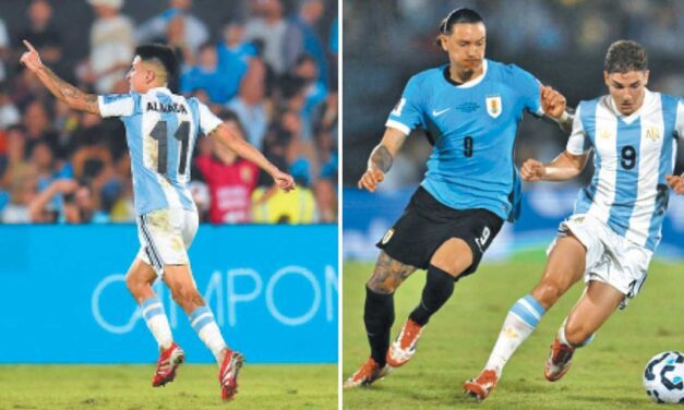 Con un golazo de Thiago Almada, Argentina le ganó a Uruguay y acaricia la clasificación