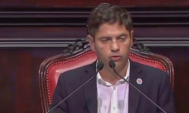 Axel Kicillof abre las sesiones legislativas | Luego de los ataques de Milei