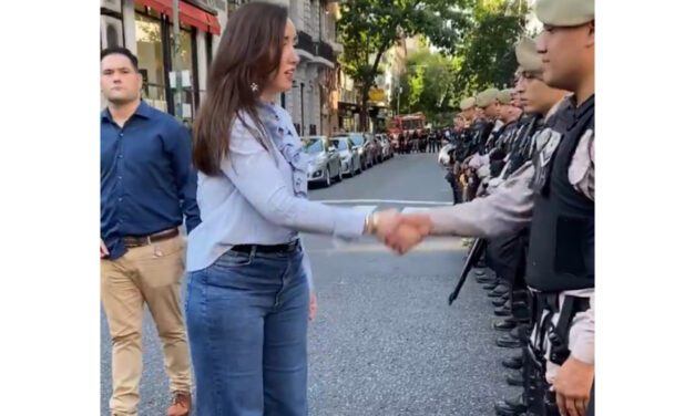 El acting de Villarruel una semana después de la represión en el Congreso | Un saludo a las fuerzas de seguridad y muchas contradicciones