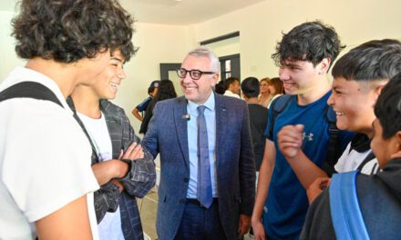 Julio Zamora en Benavídez: “Estamos orgullosos de realizar estas obras que permiten seguir aumentando la matrícula y oferta educativa en nuestra ciudad” 