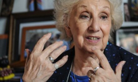 Estela de Carlotto, de cara al 24M | «No es democracia lo que tenemos»