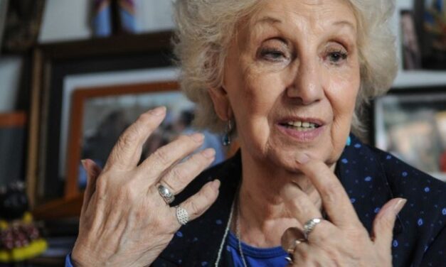 Estela de Carlotto, de cara al 24M | «No es democracia lo que tenemos»