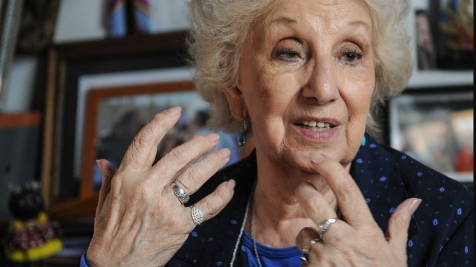 Estela de Carlotto, de cara al 24M | «No es democracia lo que tenemos»