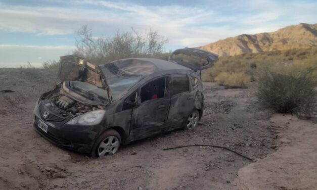 URGENTE: Vuelco en Calingasta