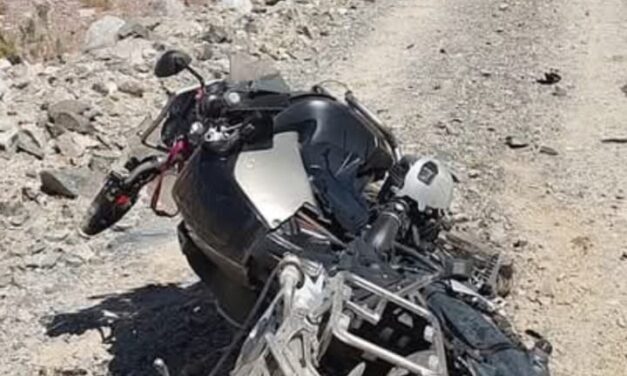 Tragedia en la Ruta CH-41: un motorista pierde la vida en violento accidente
