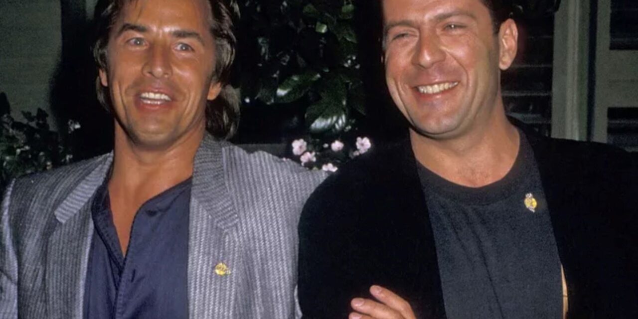 Don Johnson recordó el momento que ‘descubrió’ a Bruce Willis y nació su longeva amistad