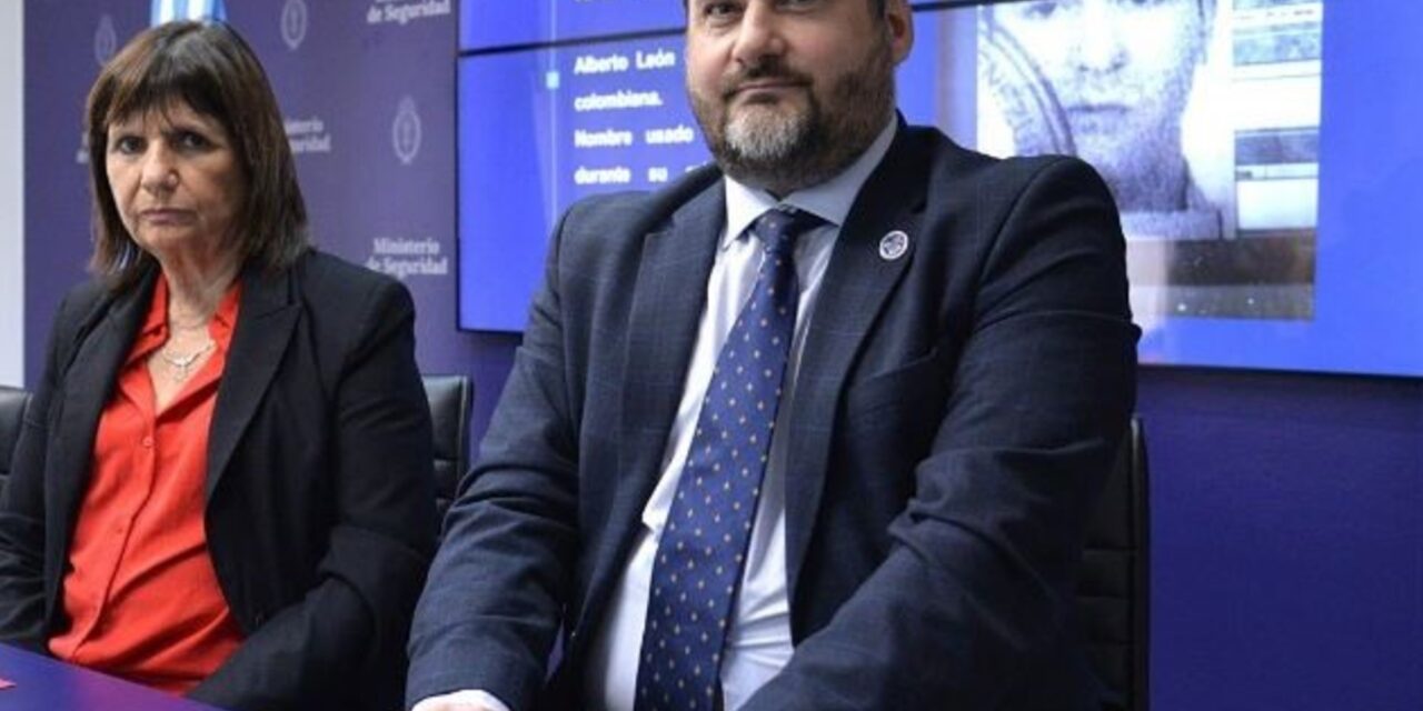 Patricia Bullrich desplazó a Ricardo Ferrer Picado de la dirección de Inteligencia Criminal