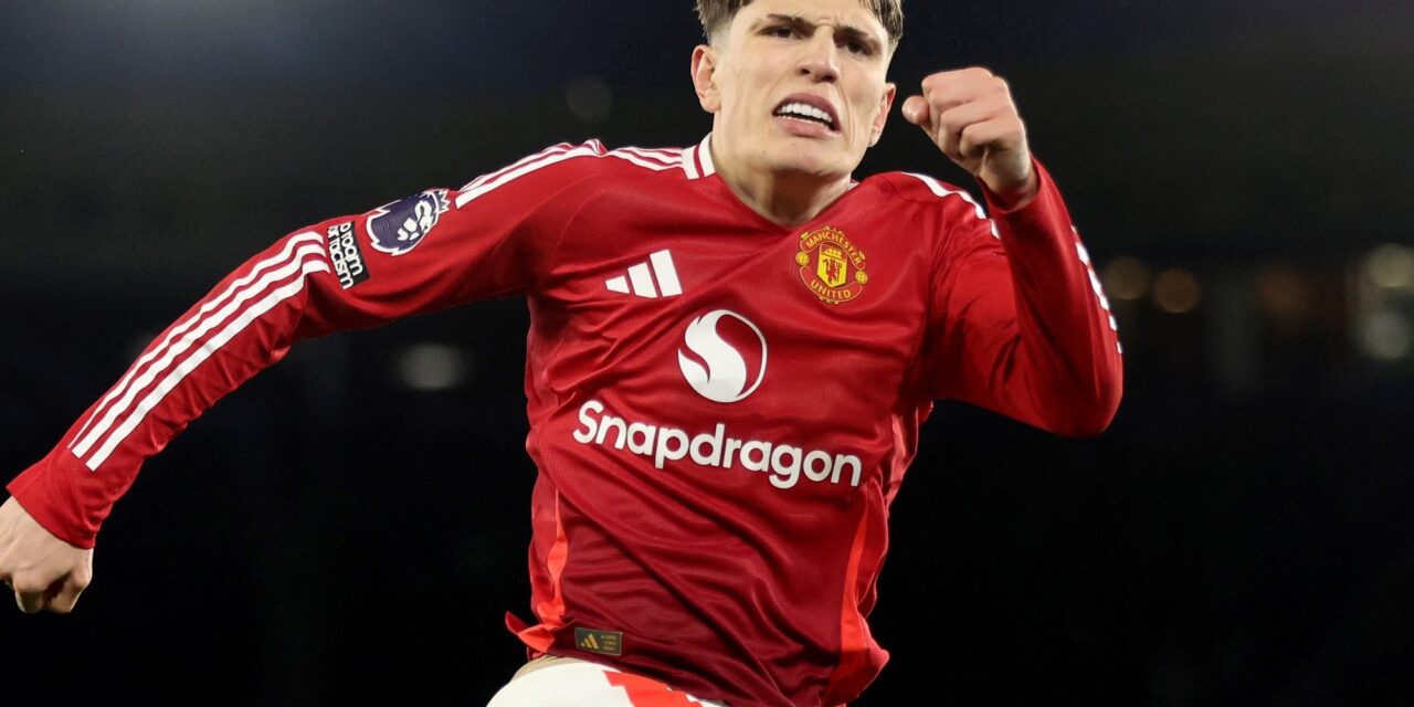 Garnacho se quedó sin Selección pero tuvo consuelo con Manchester United que, por fin, pudo cerrar una semana feliz