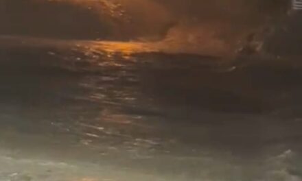 URGENTE: Fuerte temporal en Valle Fértil deja dos familias evacuadas.