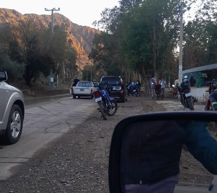 IMPORTANTE: cortes en ruta 60 de Ullúm y en la zona del Jardín de los Poetas