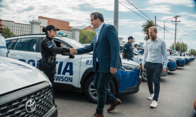 Rawson Presenta Nuevos Patrulleros Blindados para Mejorar la Seguridad