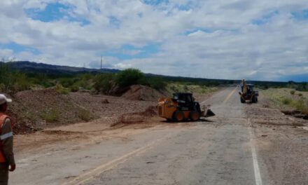 ATENCIÓN: vialidad nacional reporta cortes en la ruta 40 norte(Villicum-Talacasto)