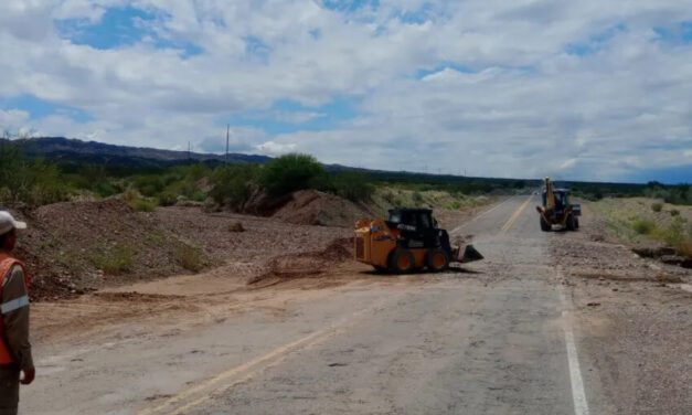 ATENCIÓN: vialidad nacional reporta cortes en la ruta 40 norte(Villicum-Talacasto)