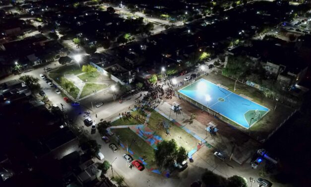 El Barrio Juana Manso, 2 de Abril y 17 de Agosto ya disfrutan de luminaria LED