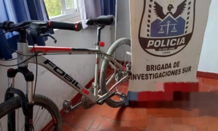 Brigada de Investigaciones Sur. Recupero Bicicleta