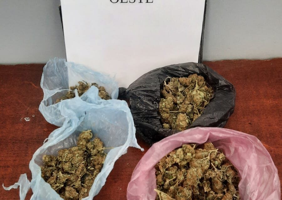 La División Comando Oeste descubre Droga