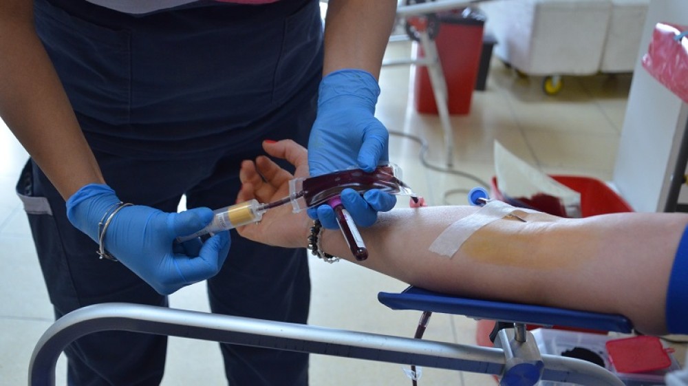 Calendario de donación de sangre para Abril