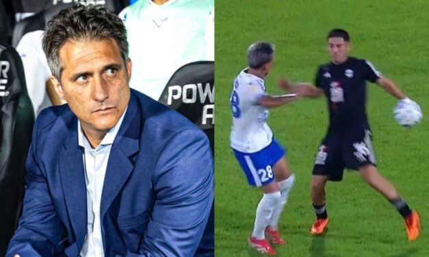 Frustrado regreso para Guillermo Barros Schelotto: mano polémica y derrota ante Riestra