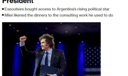 Revelan que Milei cobraba 20 mil dólares en efectivo para reunirse con él