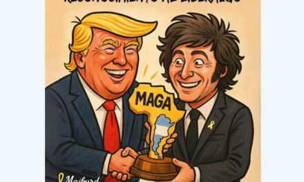 Milei imagina su premio «MAGA» con una Argentina en el continente africano | Viaja a EE.UU. para recibir un nuevo galardón «por su liderazgo»