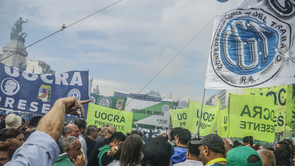 Se realiza el tercer paro general contra las políticas de ajuste del gobierno de Milei | Lo convocó la CGT y lo respaldan las dos CTA 
