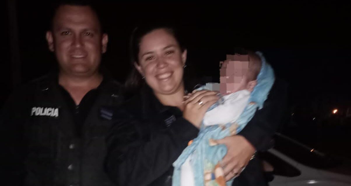 “El bebé no respiraba, pero no podíamos desesperarnos”: El relato del cabo Jonathan Aguirre, el policía que salvó a un recién nacido en el Barrio La Estación