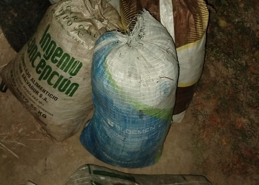 Recuperan 300 kilos de pasas de uva en un operativo rural en Caucete