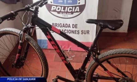 Recuperan Bicicleta Robada en Rawson