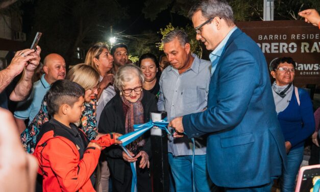 Rawson puso en valor el Barrio Residencial Obrero con una obra integral