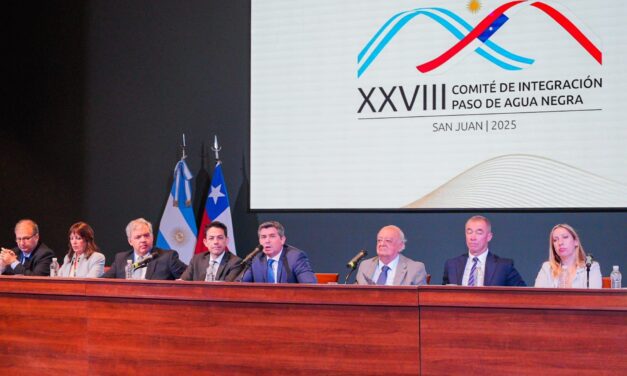 San Juan fue sede del XXVIII Comité de Integración Paso de Agua Negra