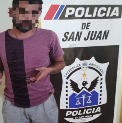 Detienen a joven tras intento de robo en finca San Nicolás
