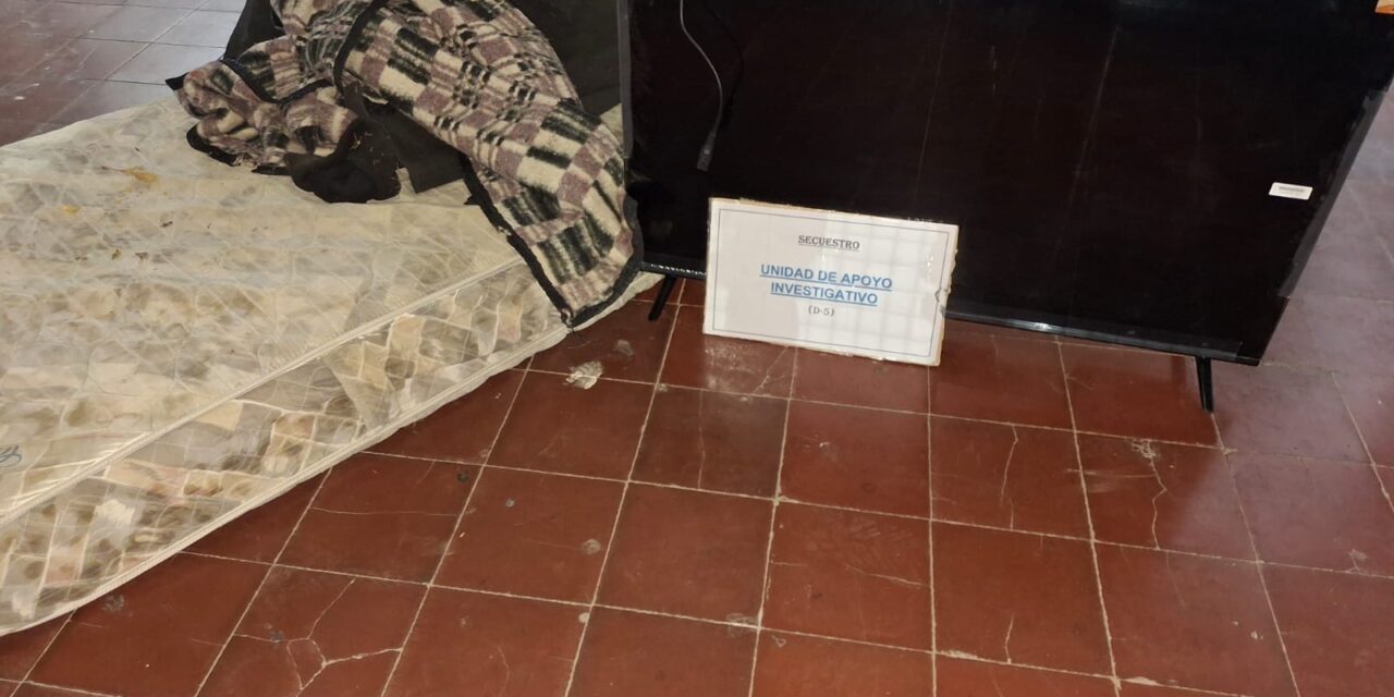 Lo atraparon con un TV robado oculto en un colchón