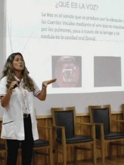 Concluye el Mes de la Voz con exitosa jornada científica en el Hospital Marcial Quiroga
