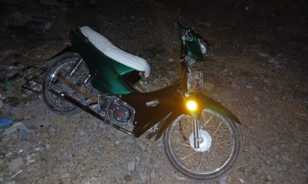 ALBARDÓN: Violento ataque a la policía durante el rescate de una moto robada