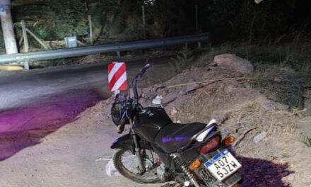 Recuperaron una motocicleta robada y detuvieron al sospechoso en Rawson