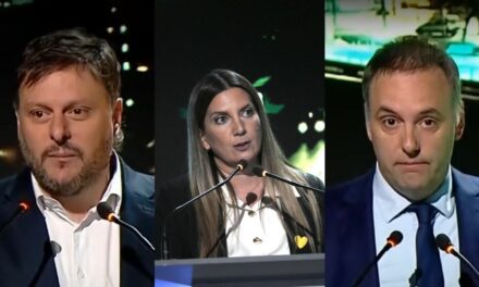Silvia Lospennato y Manuel Adorni buscaron el voto anti K y Leandro Santoro forzó el escenario de tercios