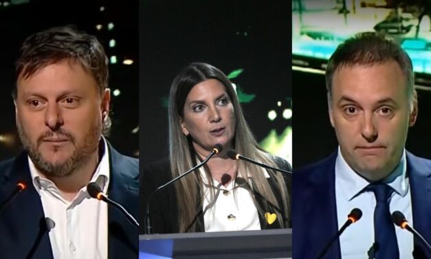 Silvia Lospennato y Manuel Adorni buscaron el voto anti K y Leandro Santoro forzó el escenario de tercios