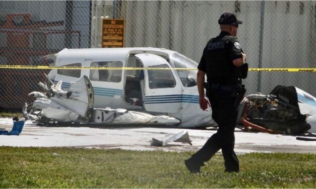 una avioneta se estrelló en Florida y murieron los tres pasajeros