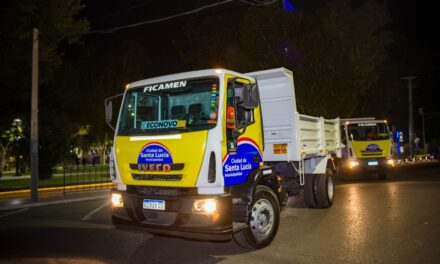 Santa Lucía fortalece su flota vehicular para mejorar los servicios públicos