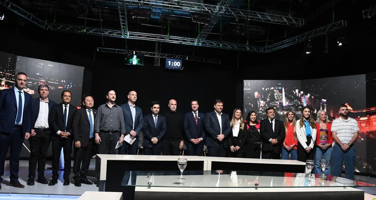 Los candidatos porteños protagonizaron un round televisivo a semanas de las elecciones