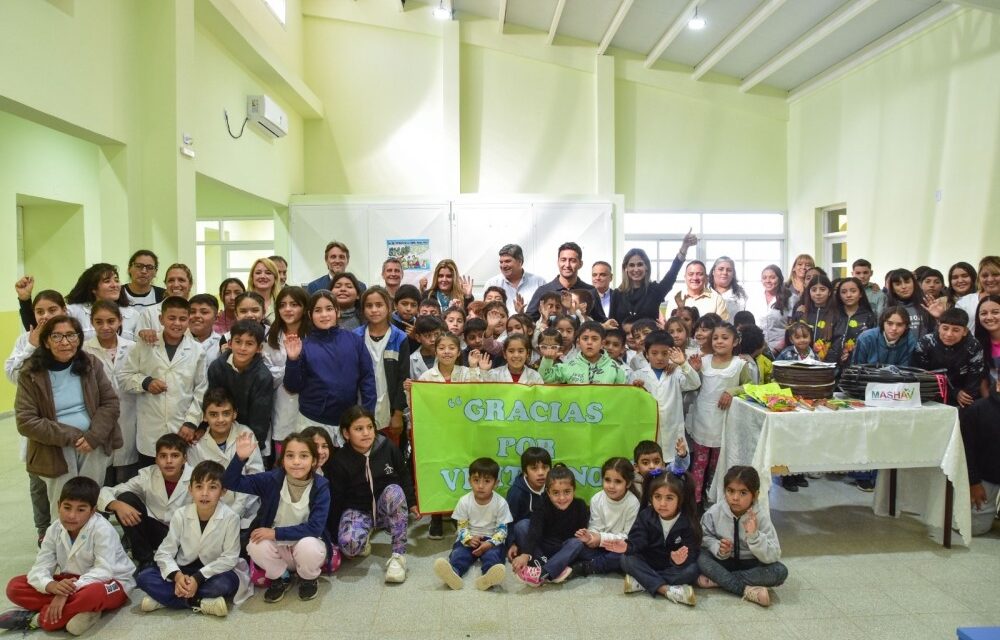 La Escuela Paulo VI de Cochagual impulsa su propia huerta