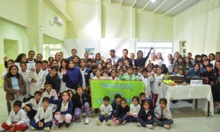 La Escuela Paulo VI de Cochagual impulsa su propia huerta