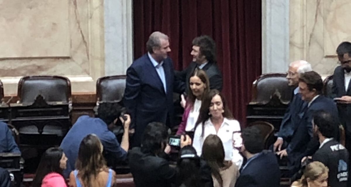 Gerardo Milman pide extenderle las facultades extraordinarias a Javier Milei
