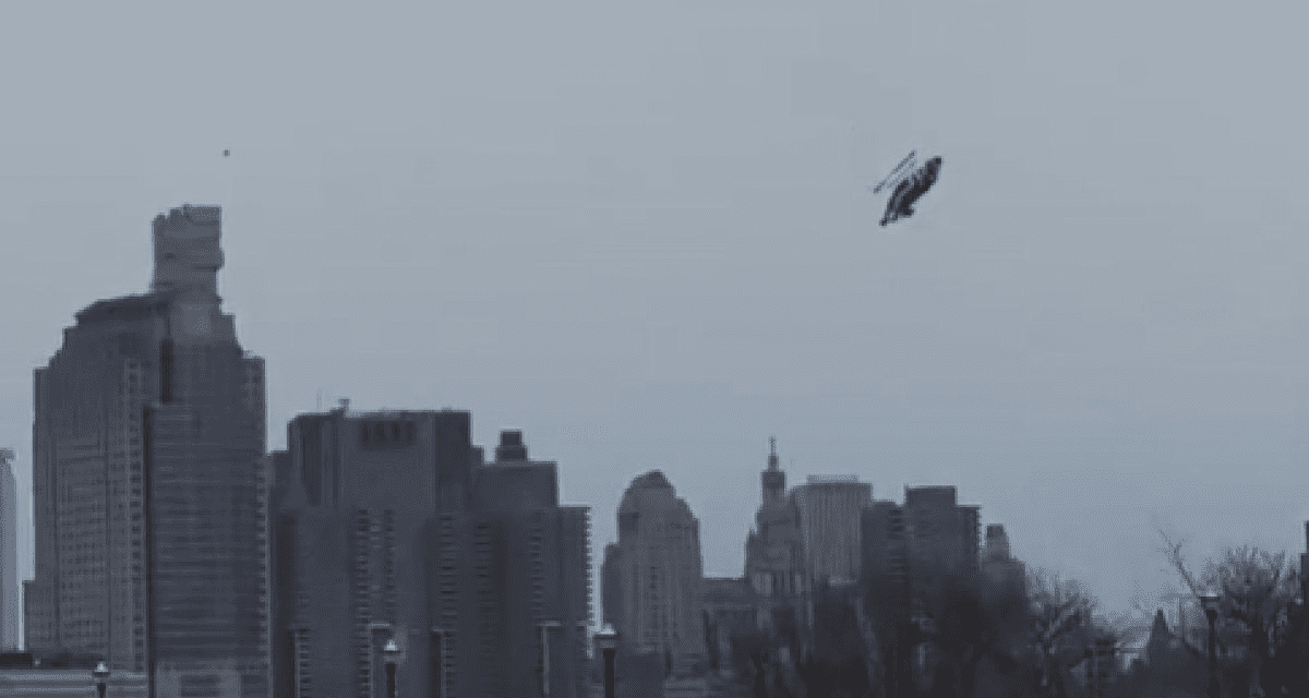 Un helicóptero se estrelló en el río Hudson frente a Manhattan